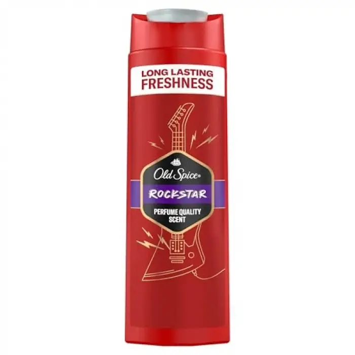Rockstar Erkek Şampuan 400 ml Duş Jeli