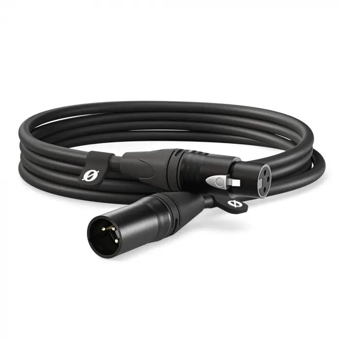 Rode Xlr-3 Premium Xlr Kablo (3 m, Siyah)