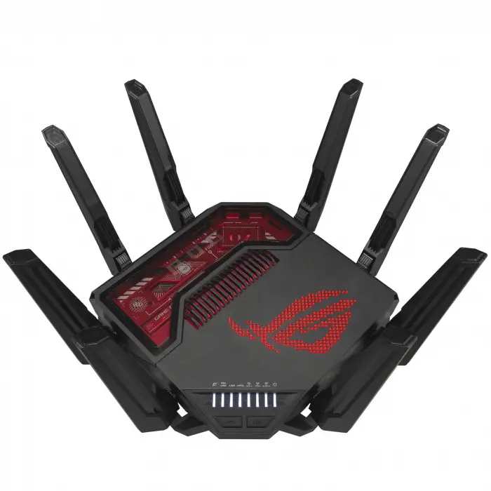 ROG Rapture GT-BE19000 WiFi 7 Gaming Router - Üç Bantlı, 19Gbps