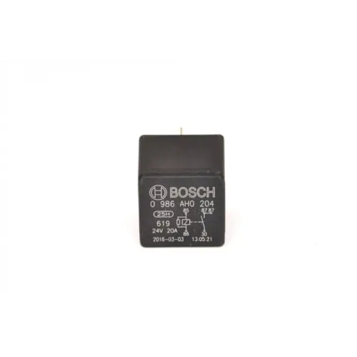 Röle Mini 24V 20 AH 5 Uçlu 0986AH0204