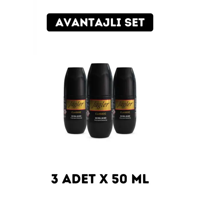 Roll On Erkek 50 Ml X3 Adet
