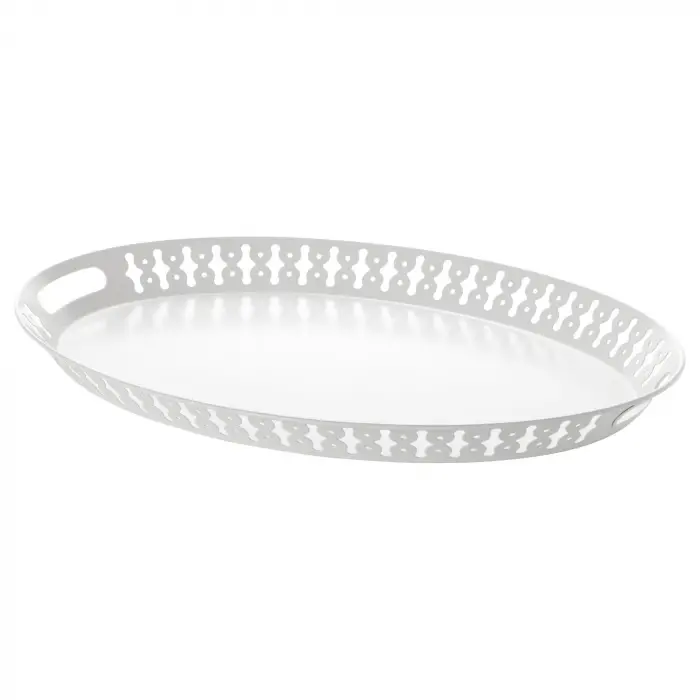 ROMANTISK Tepsi, 52x39 cm, Beyaz