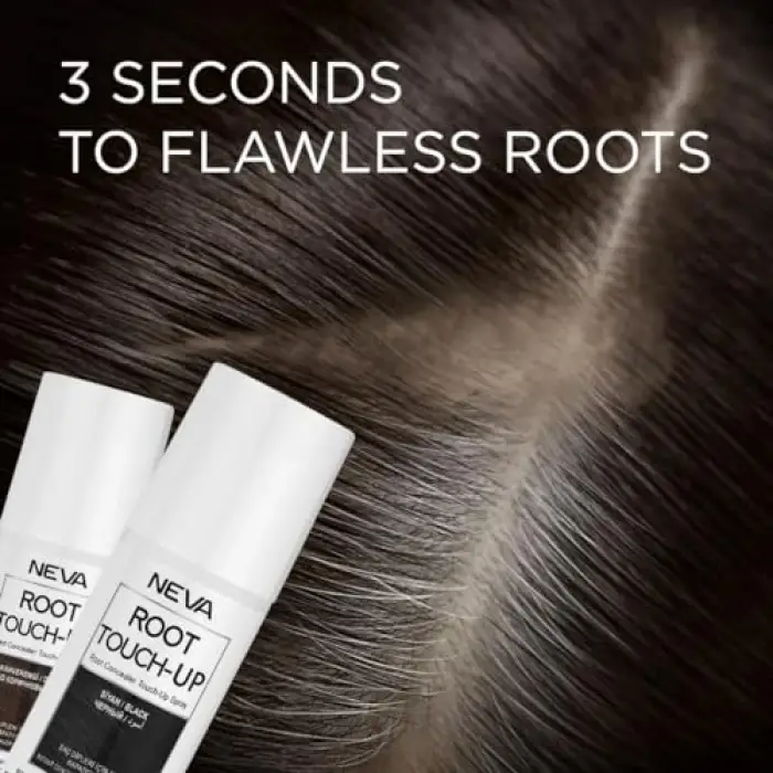 Root Touch-Up Saç Dipleri İçn Kapatıcı Sprey Siyah