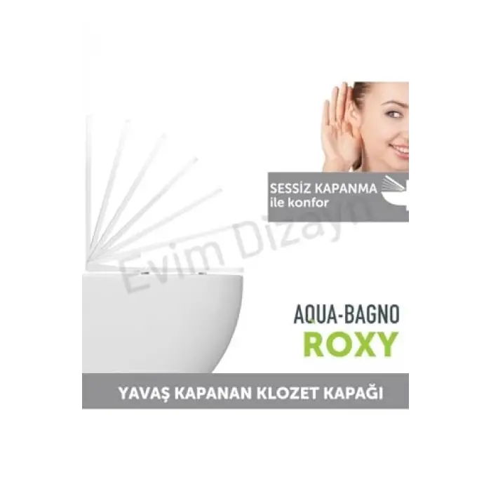 Roxy Yavaş Kapanan Klozet Kapağı