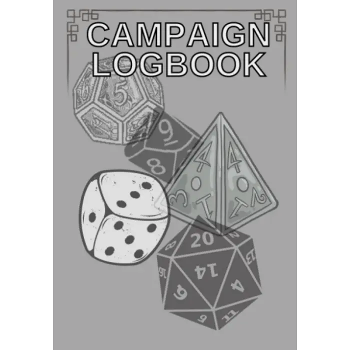 RPG Campaign Logbook: Dungeons and Dragons RPG Campaign Notebook