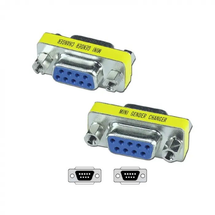 RS232 dişi-dişi DB9 Com çevirici adaptör