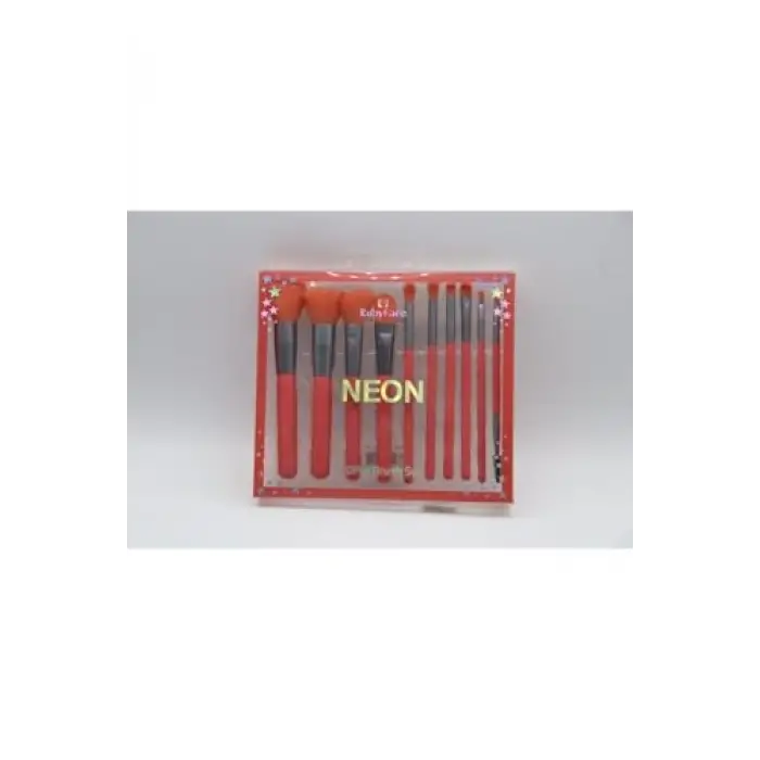 ruby face Neon 10lu Makyaj Fırça Seti