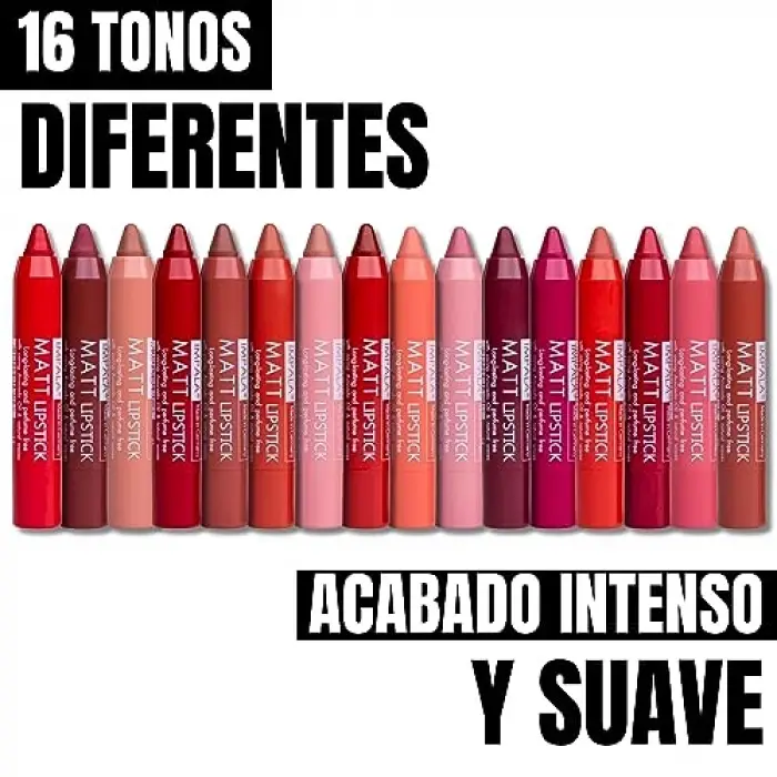 Ruj - Automatic Matt Lipstick No 06 Cardinal Purple