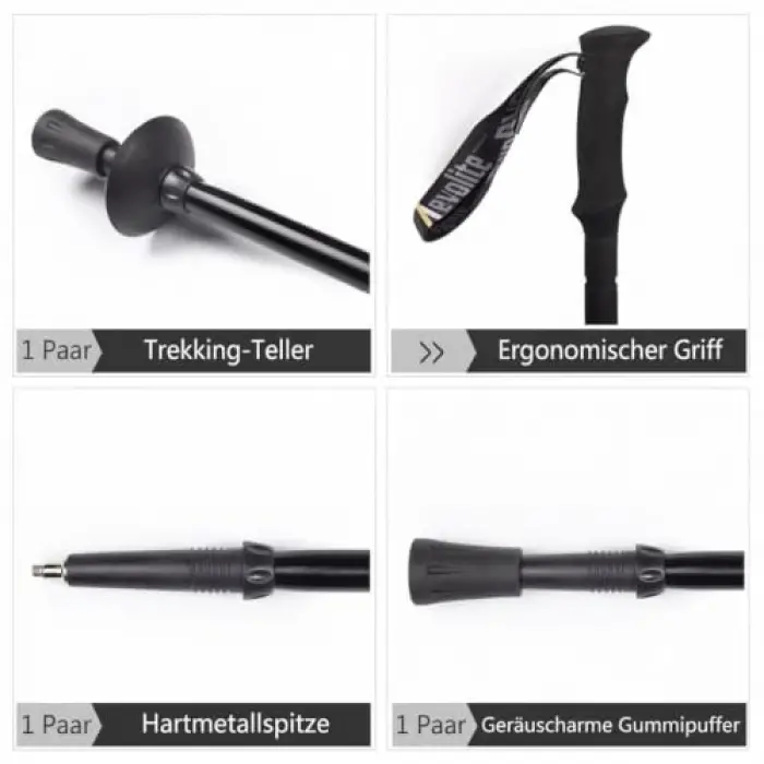 Runner Micro Quick-Lock Trekking Batonu