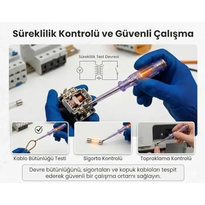 Rutter 1 Adet Düz Uçlu Kontrol Kalemi