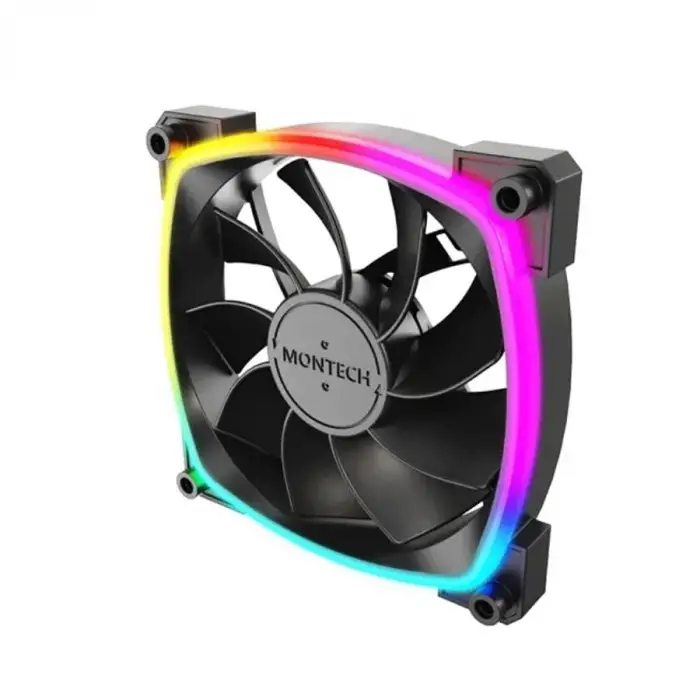 RX120 Pwm Siyah Reverse Fan Blade 3lü Paket + Hub Controller Argb