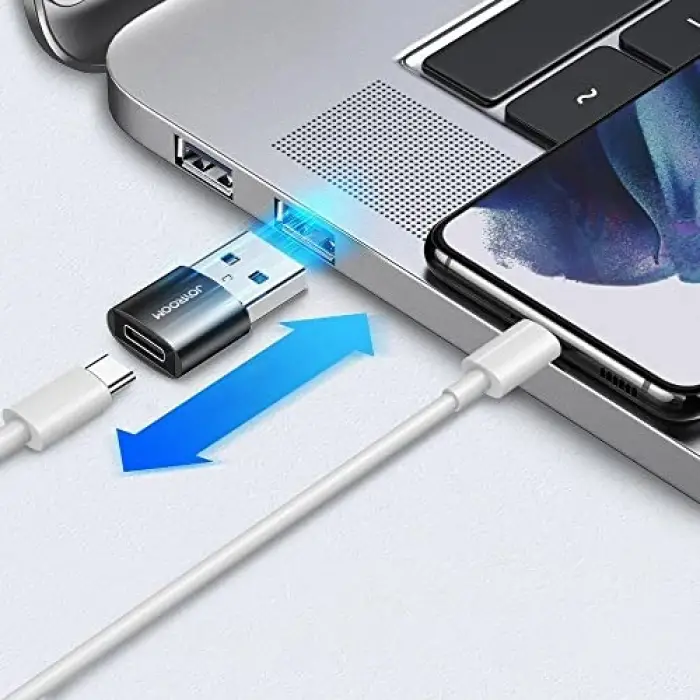 S-H152 USB - Type-C adaptörü, siyah