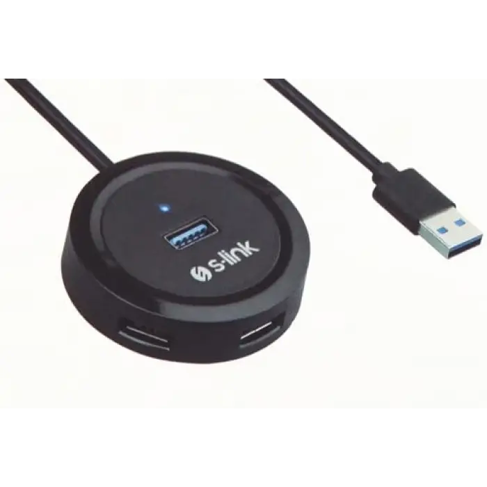 S-link SW-U300 4 Port Usb 3.0 Gri Usb Hub
