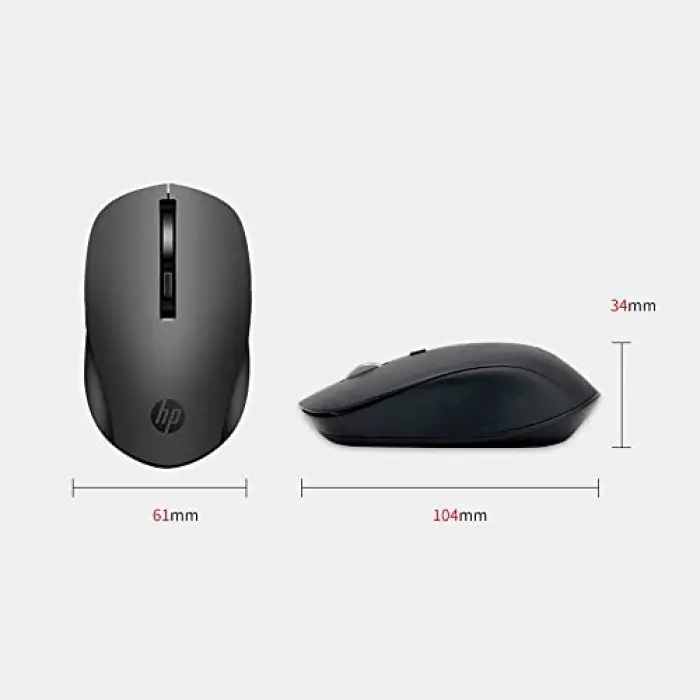 S1000 Plus Kablosuz Mouse, Siyah