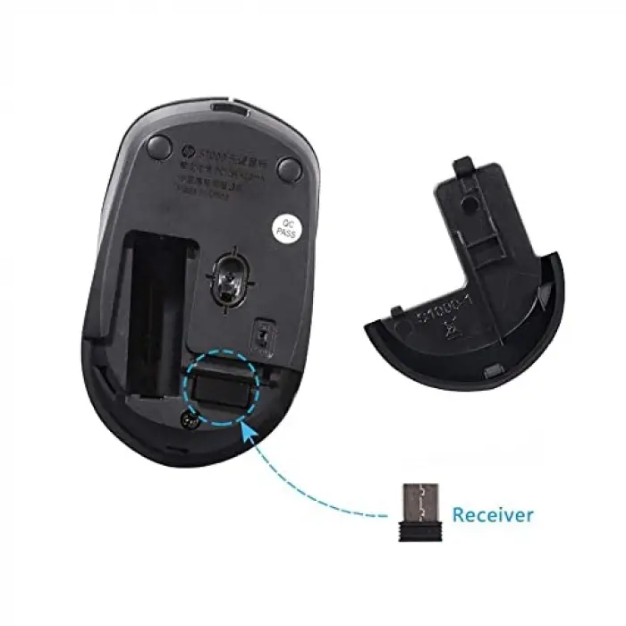 S1000 Plus Kablosuz Mouse, Siyah