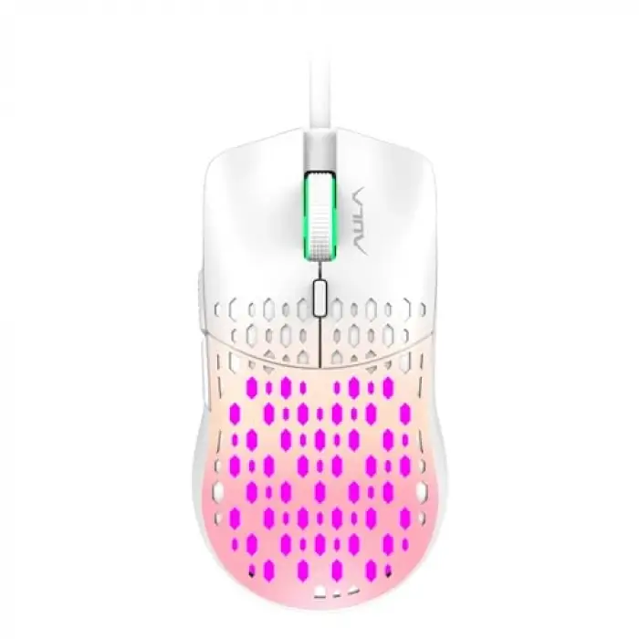 S11 Pro 3600DPI RGB Optik Gaming Mouse Pembe