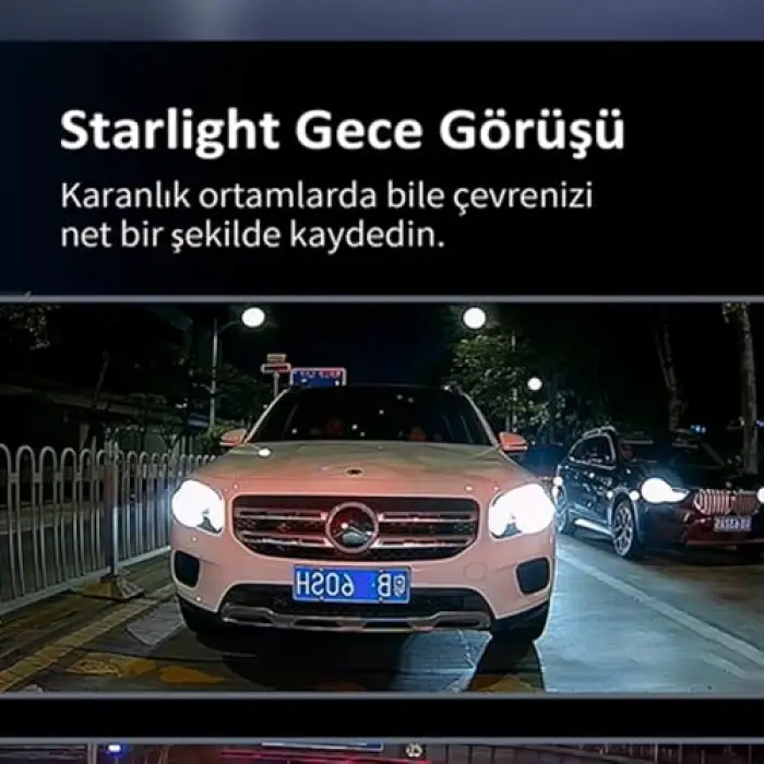 S3 4K Ips Ekran Araç Kamerası