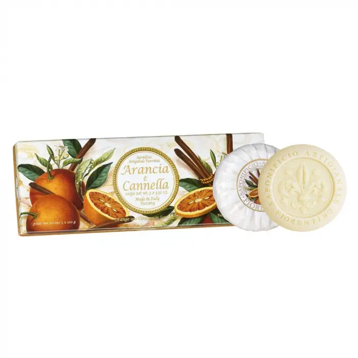 Sabun 3x100 Gr - Orange And Cinnamon