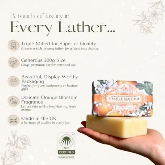 Sabun Orange Blossom 200 g