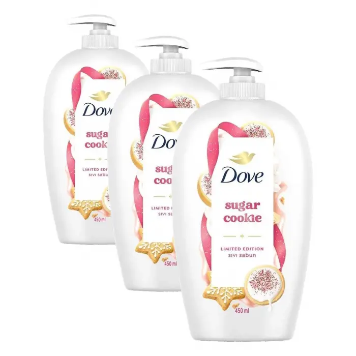 Sabun, Sugar Cookie Sıvı, 450 ml (3 paketi)