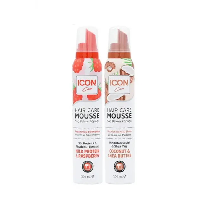 Saç Bakım Köpüğü 2li Set, Coconut & Milk Protein