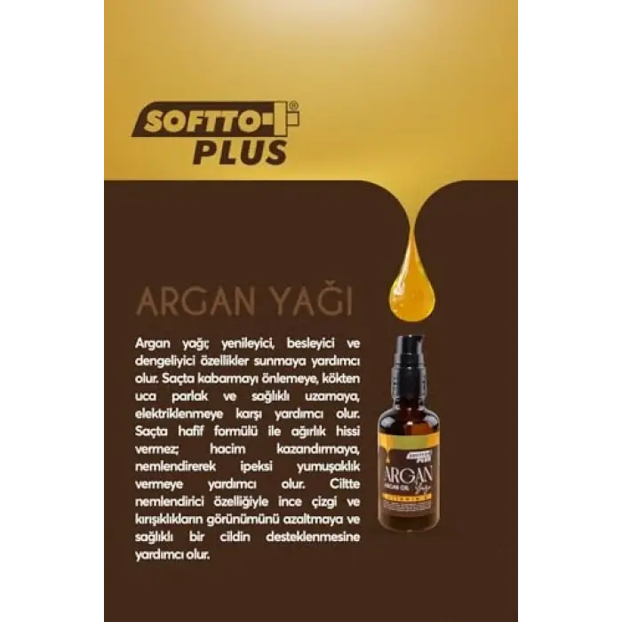 Saç Bakım Yağı, Argan, (50 ml)