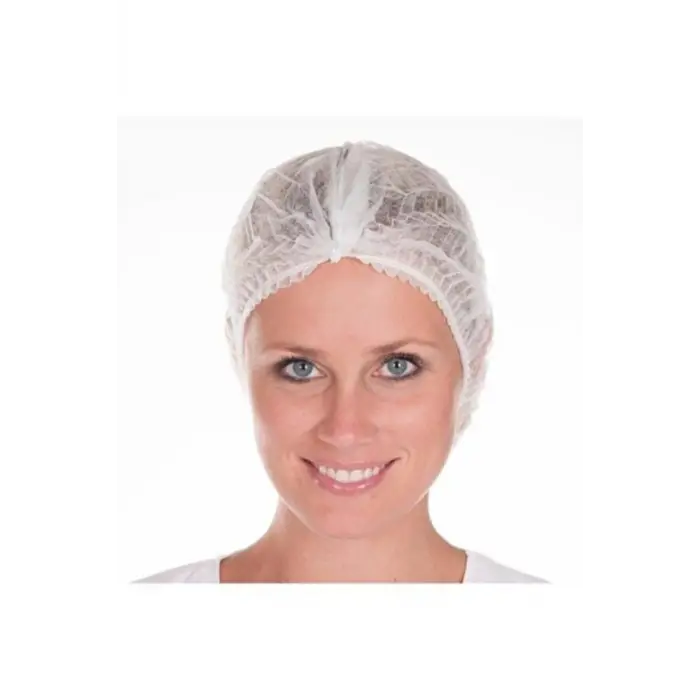Saç Bonesi Beyaz Tek Kullanımlık 100lü Paket