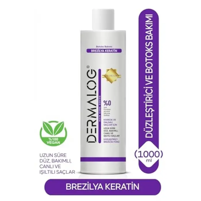 Saç Botoksu & Brezilya Keratini - Professional Premium Seri 1000 ML