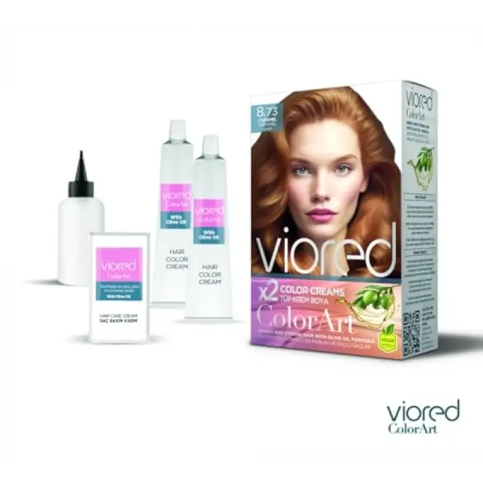 Saç Boyası, Set 8.73 Karamel