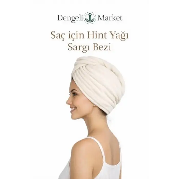 Saç için Hint Yağı Sargı Bezi