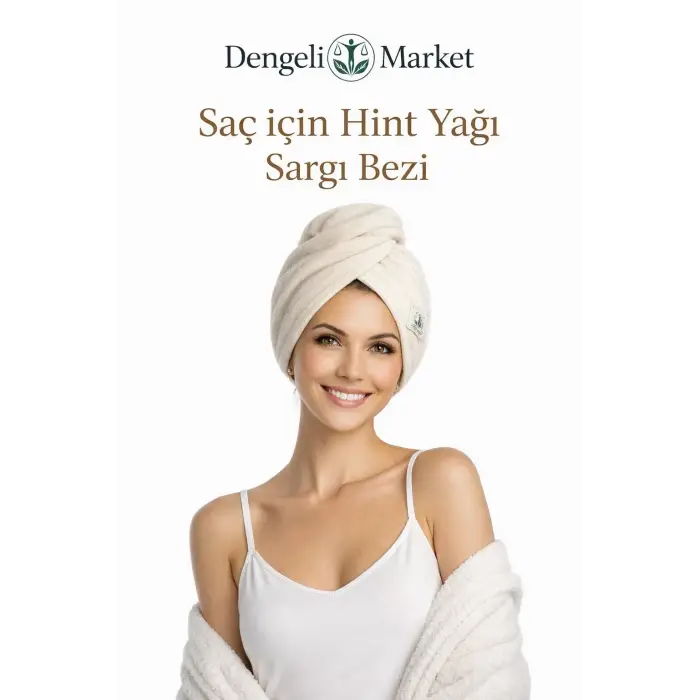Saç için Hint Yağı Sargı Bezi