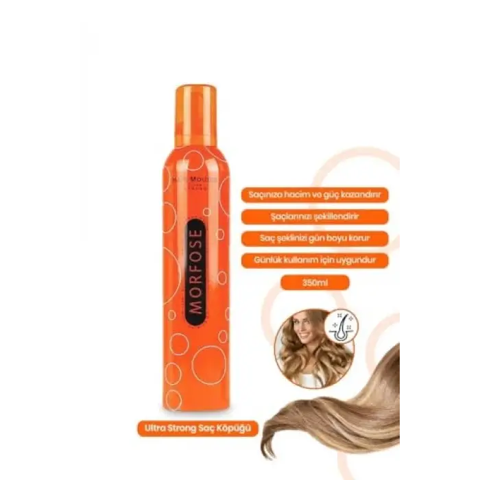 Saç Köpüğü Turuncu 350 ml