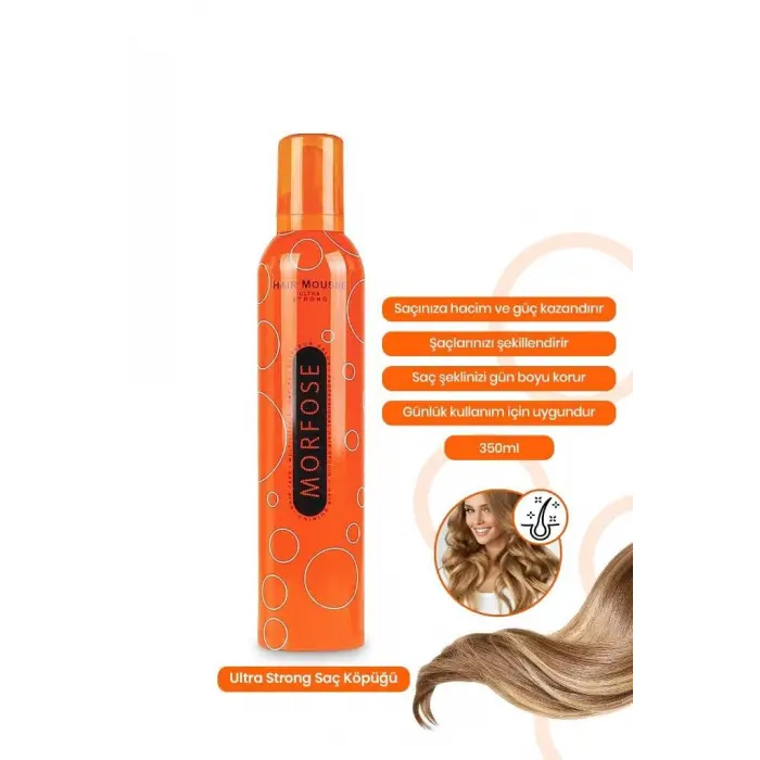 Saç Köpüğü Turuncu 350 ml
