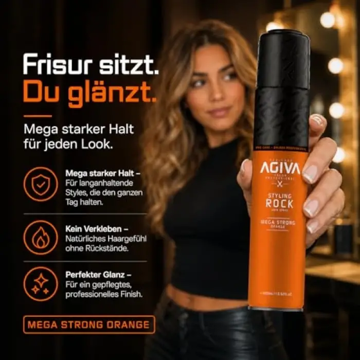 Saç Spreyi Rock 400 Ml Mega Strong