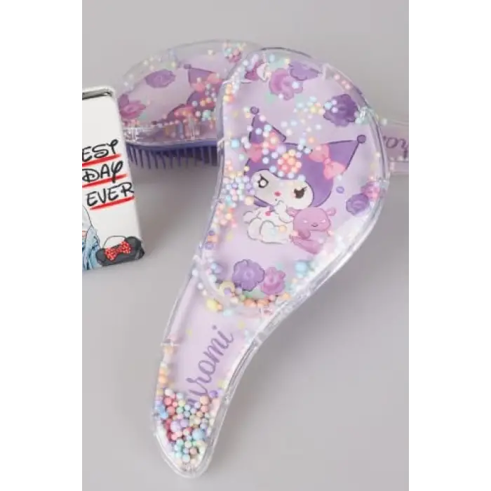 Saç Tarağı ve Çift Taraflı Ayna, 2li Set, Pembe