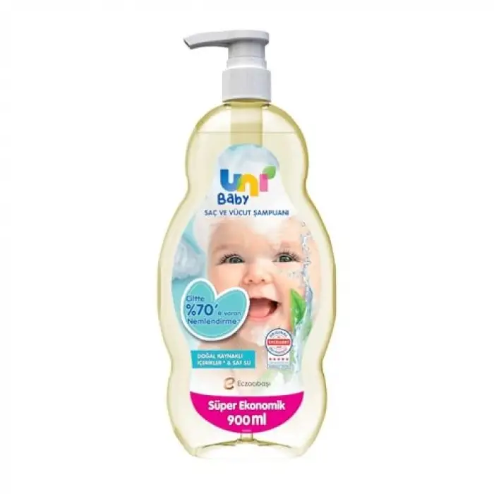 Saç ve Vücut Şampuanı 900 ml