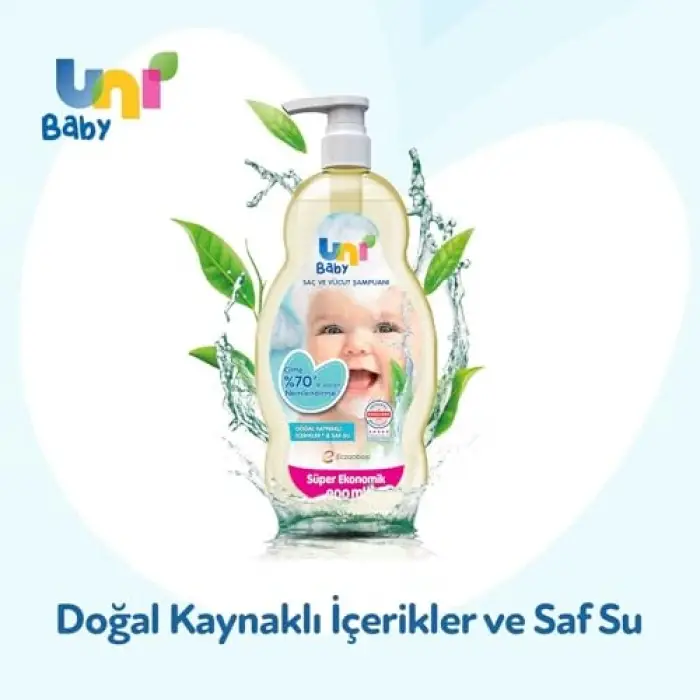 Saç ve Vücut Şampuanı 900 ml