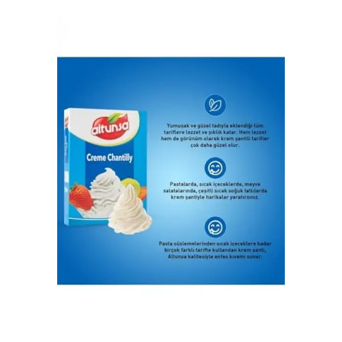 Sade krem şanti karışımı 150 g