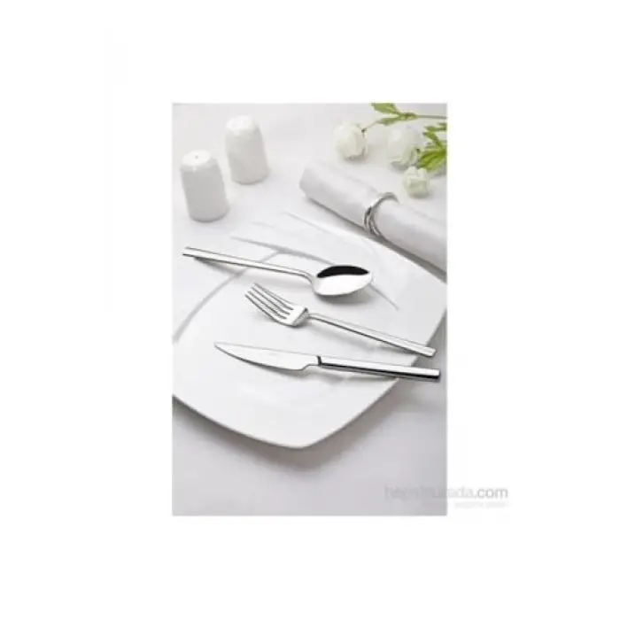 Sade Yemek Kaşığı, 12li