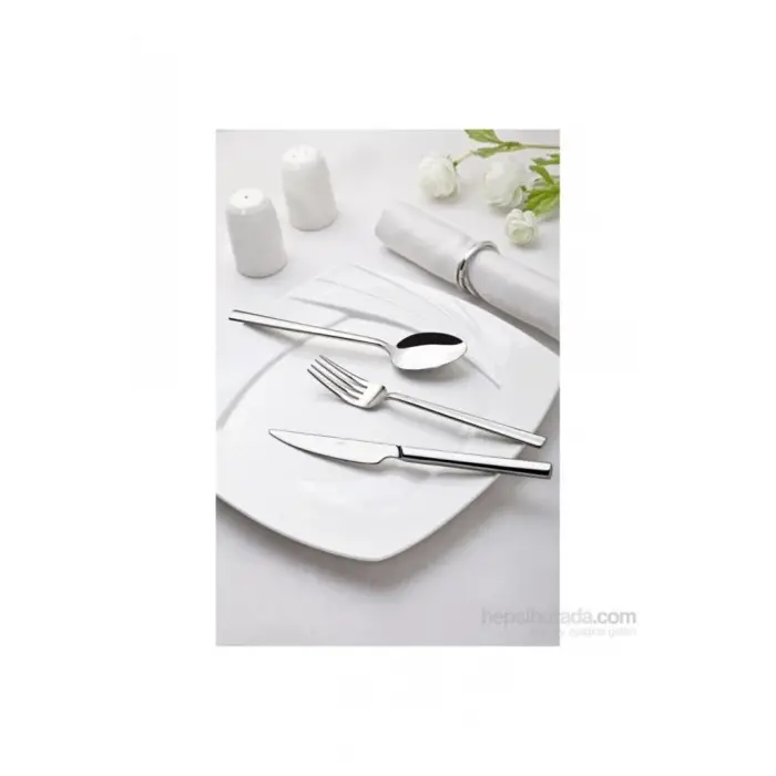 Sade Yemek Kaşığı, 12li