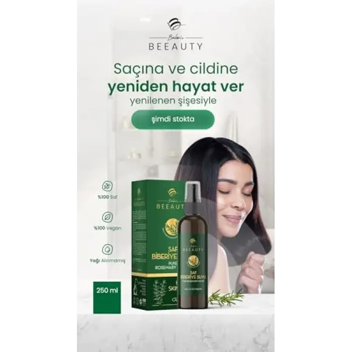 Saf Biberiye Hidrosolü