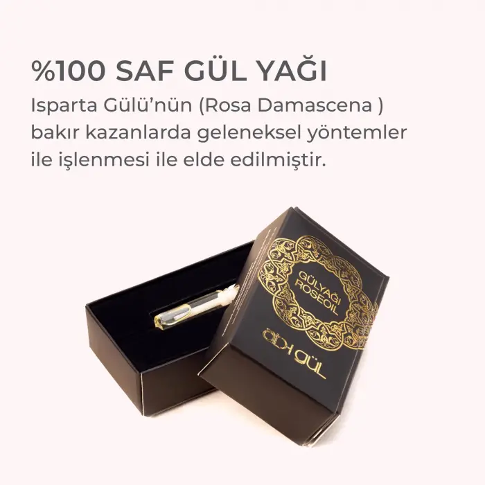 Saf Gül Yağı 1 ML