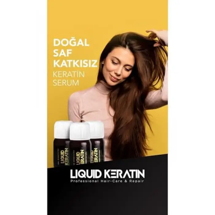 Saf Keratin Serum Seti (3x20ml)