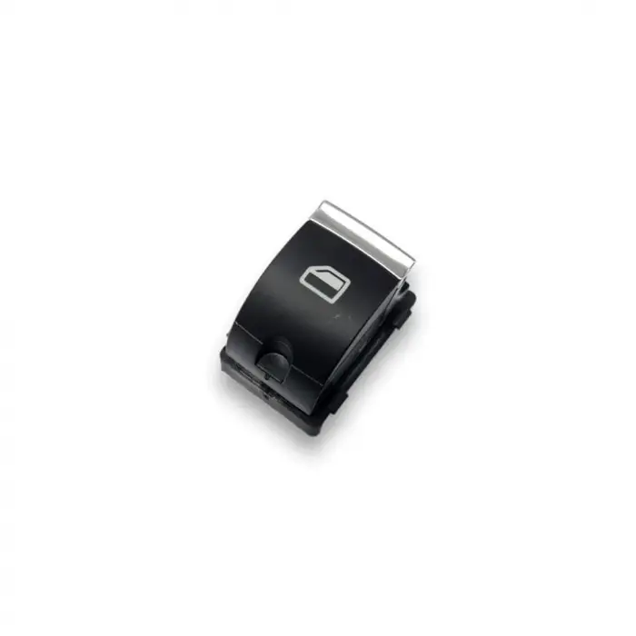 Sağ Arka Kapı Cam Açma Düğmesi, Krom, 4F0959855B, Audi A3 ile Uyumlu 2009-2012