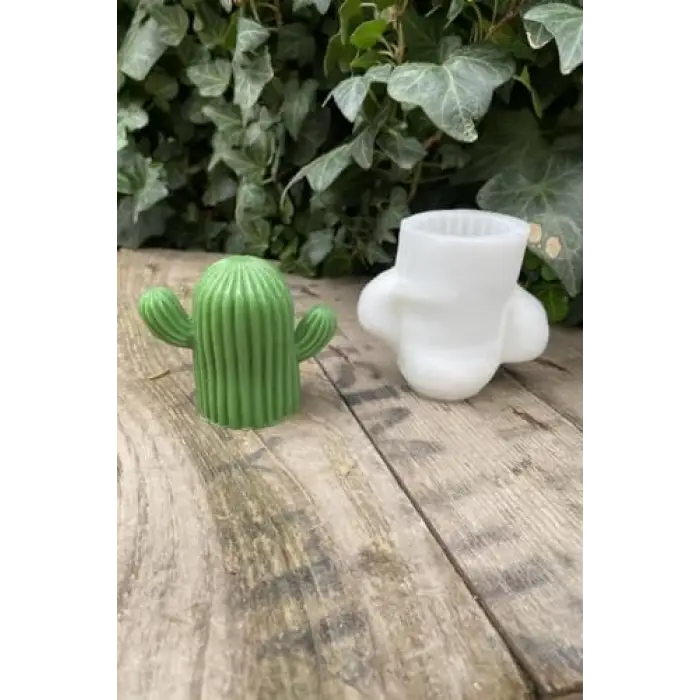 Saguaro Kaktüs Mum Kalıbı (Silikon)