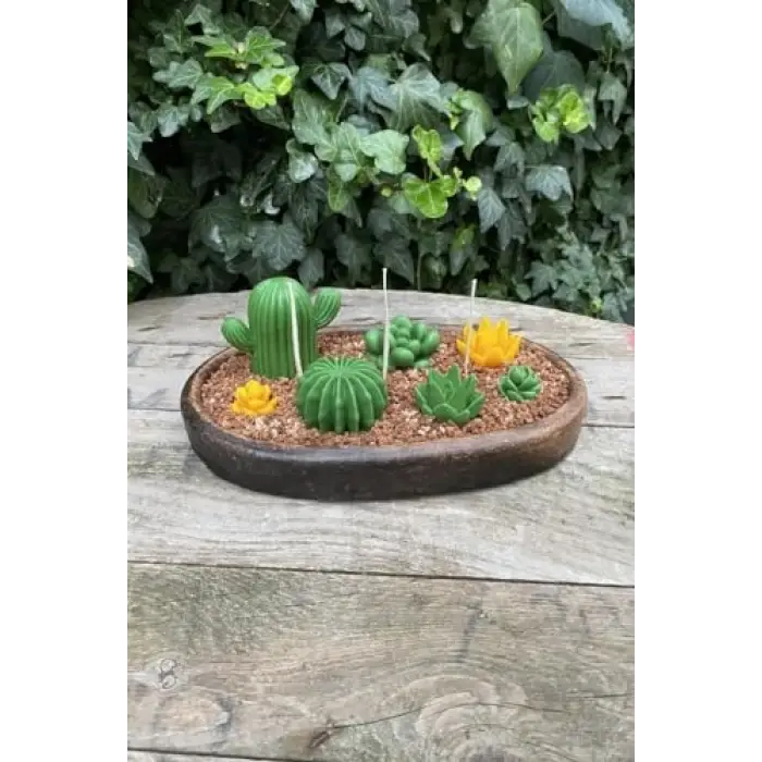 Saguaro Kaktüs Mum Kalıbı (Silikon)