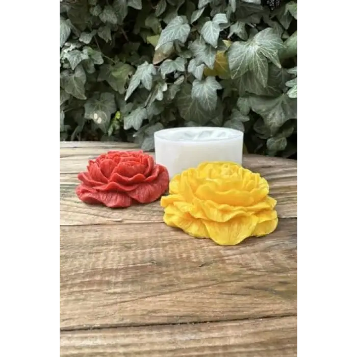 Şakayık Mum Kalıbı (Silikon)