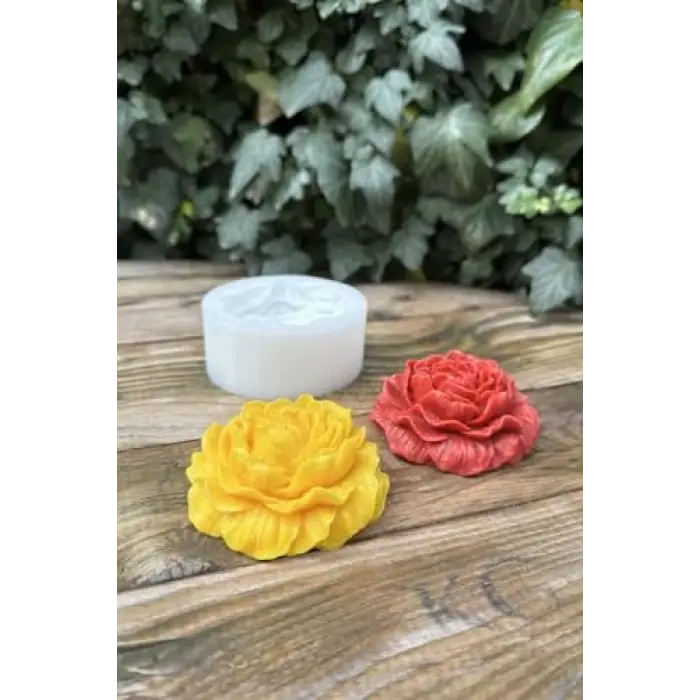 Şakayık Mum Kalıbı (Silikon)