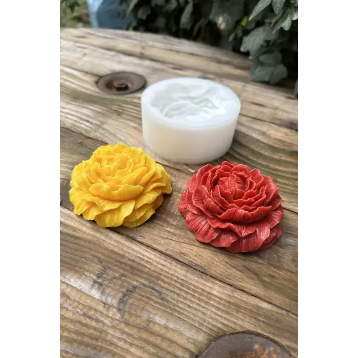 Şakayık Mum Kalıbı (Silikon)
