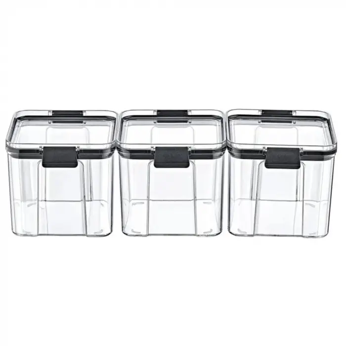 Saklama Kapları - 3Lü Set Orta 3 X 700 Ml - [Ft-105]